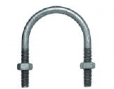 Étrier écrou monté Z 126x133mm PLOMBELEC COLLIERS & FIXATIONS