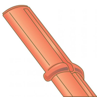 Arêtier élégant à emboîtement petit modèle ardoisé BAVENT 327XL TERREAL