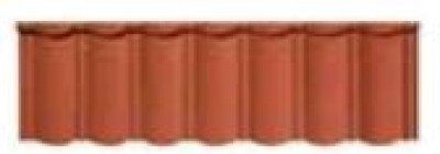 Elément DECRA CLASSIQUE 6mm 1,26x0,37m brun POLYTUIL