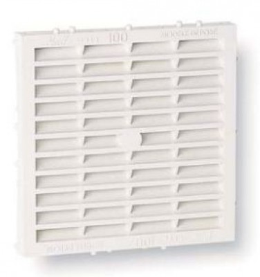 Grille rectangulaire avec moustiquaire à sceller NICOLL