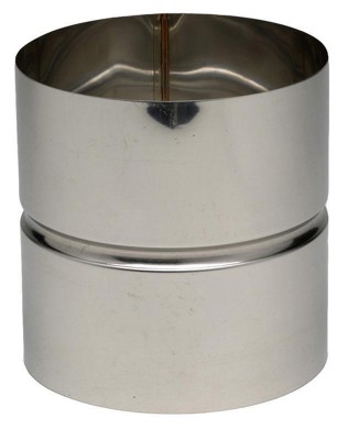 Manchette inox condensation mâle-mâle diamètre 153mm TEN