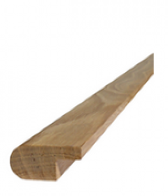 Nez de marche chêne 27x57cm 2.4m SOTRINBOIS