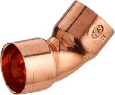 Coude femelle femelle angle 45° diamètre 12mm sac.1 pièce NOYON et THIEBAULT