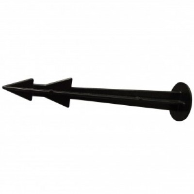 Pointe plastique 125mm sac de 500 COFRASUD