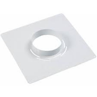 Plaque de propreté blanche 400x400mm diamètre 200mm TEN