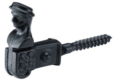 Arrêt bergère tirefond longueur 120mm noir L'INDUSTRIELLE DE SEDAN