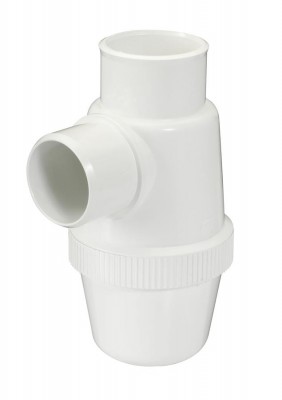Siphon lavabo écrou diamètre 32mm blanc NICOLL