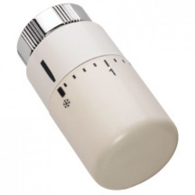 Tête thermostatique design blanche ACOVA