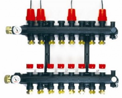 Collecteur PROVARIO diamètre 16 9 circuits distributeurs VELTA EUROJAUGE