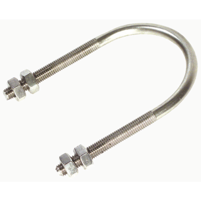 Etrier acier zingué 12x17mm PLOMBELEC COLLIERS & FIXATIONS