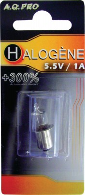 Ampoule halogène CL 5.5V 1A ENERGIE D