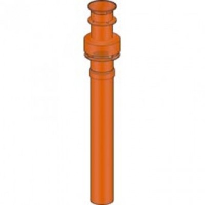 Terminal toiture 80/125 condensation brique SAUNIER DUVAL