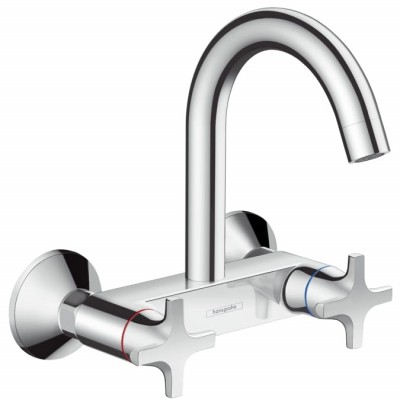 Mélangeur évier LOGIS CLASS grand bec HANS GROHE