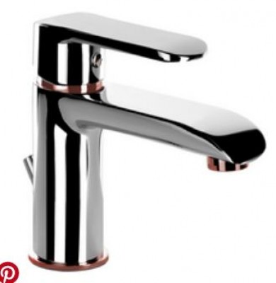 Mitigeur lavabo DAILY'COLOR cuivre-chromé ALTERNA