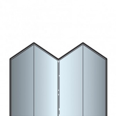 Profil d’angle intérieur CEDRAL LAP aluminium blanc everest AR2 3000mm C01