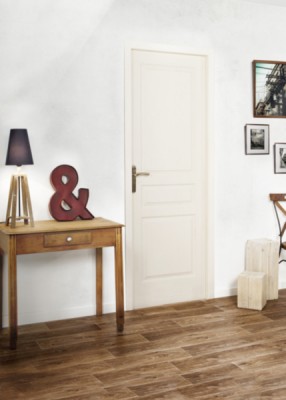 Bloc-porte postformé droite isotherme Huisserie 72 à recouvrement 204x83cm G SMIS