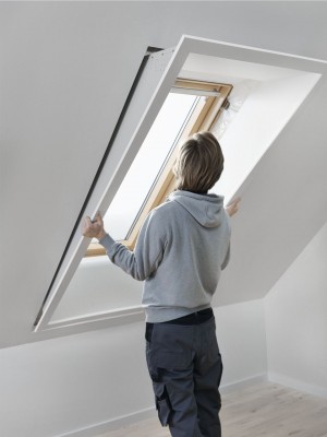 Habillage intérieur blanc < 300 mm pour auto réglables/G LSB CK02 2000 Nouvelle Génération Version 2002 VELUX