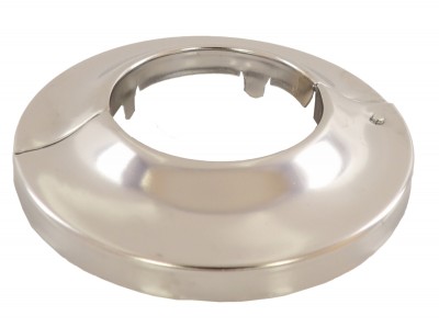 Accessoire pour robinetterie rosace articulée 65x34 chromé 10 pièces