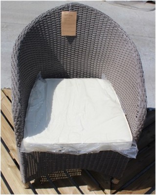 Fauteuil DOMUS taupe 59x64x86cm HEDONE