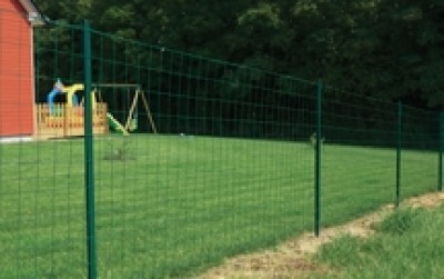 Poteau té plastifié vert 2,00m DIRICKX