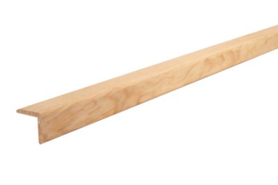 Baguette d'angle arrondie pin sans nœud 40x40x2400mm