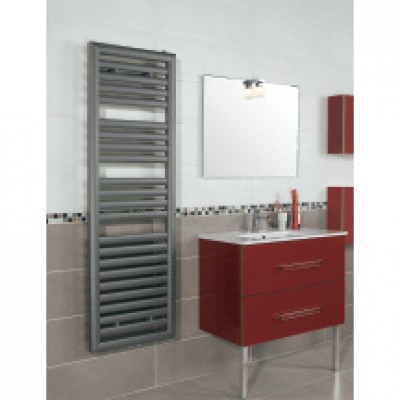 Sèche-serviettes eau chaude SEDUCTA 1584x500mm gris 710w