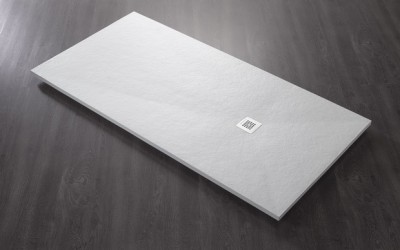 Receveurs BASE SLATE blanc 100x80cm