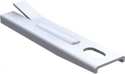 Patte de fixation en acier pour porte 80kg MANTION