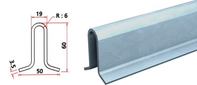 Rail à sceller 3m diamètre 20mm MANTION
