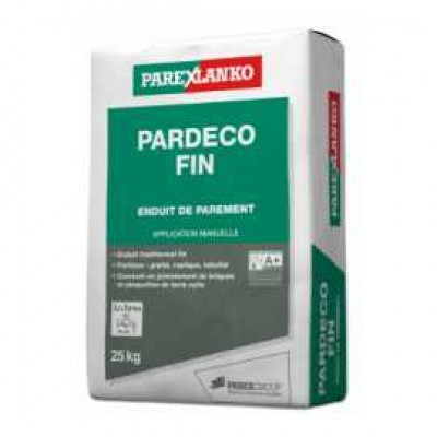 Enduit PARDECO FIN sable d'Athènes J39 25kg PAREXLANKO