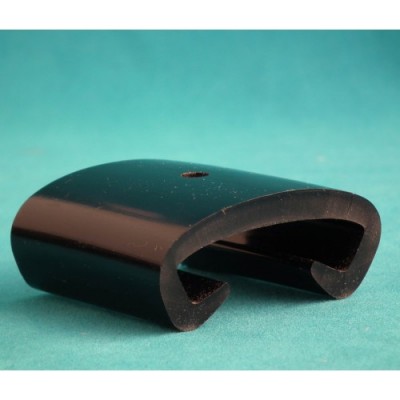Main courante plastique noire 40x8mm NOZAL VOIR COMPTE KD001