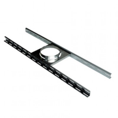 Support sur plancher  INOX-INOX diamètre 180/230mm  POUJOULAT