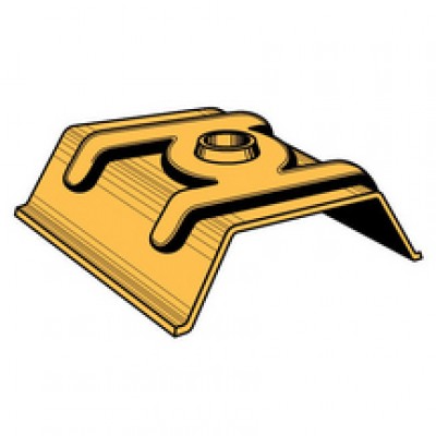 Cavalier pour bac nervuré NERGAL RAL 8012 boîte de 100 FAYNOT