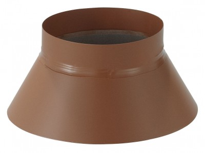 Collerette de solin GA noir ardoise diamètre 80mm POUJOULAT