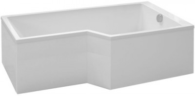 Tablier frontal + latéral aluminium blanc JACOB DELAFON