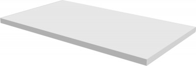 Plan ZAO 90cm fin 2.8cm blanc velour ALTERNA