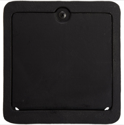 Trappe de ramonage en fonte peinte 16x20cm ROLLINGER FONDERIE