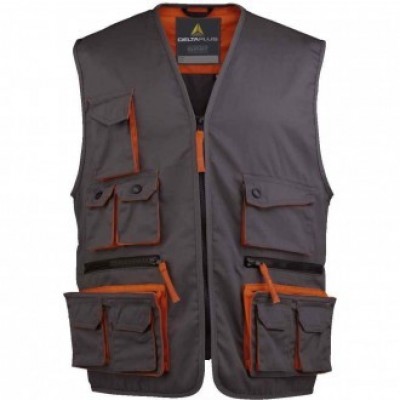 Gilet MACH2 gris/orange taille L DELTA PLUS