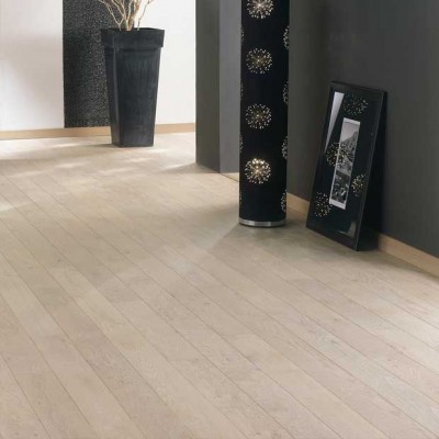 Parquet contrecollé VIANNE chêne blanc saphir largeur 139mm 1.45m2