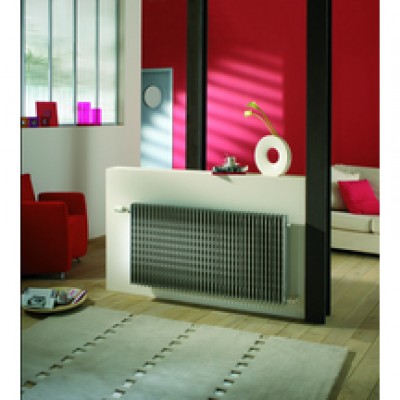 Radiateur LAMELLA modèle 658 blanc 12 éléments 4 orifices basse pression 4 bar entraxe standard 703mm diamètre 15/21 hauteur 800mm FINIMETAL