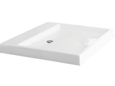 Vasque PURIST sans trop-plein blanc 72x72 JACOB DELAFON