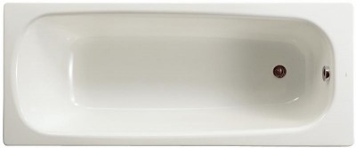 Baignoire CONTESA 160x70 cm en acier émaillé ROCA
