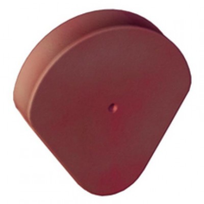 Fronton de rive à rabat AR172 rouge vieilli 72x342x312mm MONIER