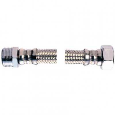 Flexible plomberie mâle 15x21 femelle 20x27 diamètre nominal 13 longueur 300mm ALTECH