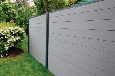 Pot PACIFIC aluminium gris 80x80x1820mm FIBERON