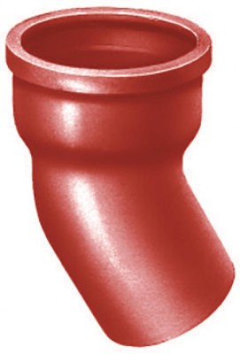 Coude SME 30° diamètre nominal 125mm PONT A MOUSSON