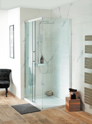 Paroi de douche PLENITUDE coulissant soft close 140cm