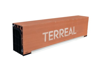 Linteau monobloc CMB321 pour BBI - terre cuite - 314x200mm - Longueur 2.1m - TERREAL