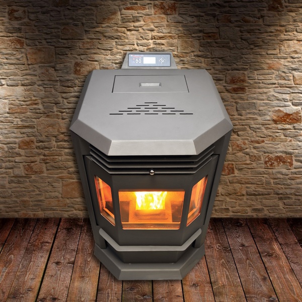 Poêle à granulés STRAUSS EGRA gris anthracite 11Kw Destock... — free download