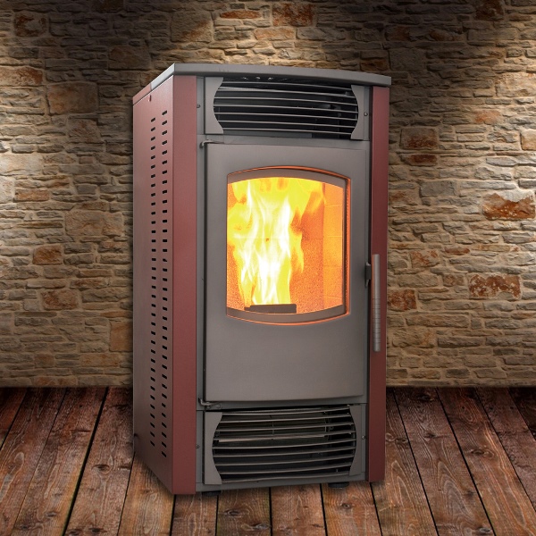 Poêle à granulés STRAUSS FLORE gris anthracite 9.4Kw Desto... — free download